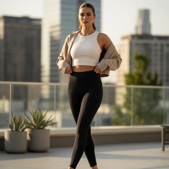 Fleece-Lined Favorites - 6-Pack Seamless Leggings