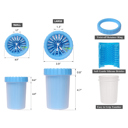 Adult Portable Silicone Pet Dog Cat Paw Feet Cleaning Brush Bottle