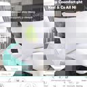 White King 2-Pack | Soft & Plush Fiber Fill Adjustable Cooling Sleeping Pillow