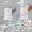 White King 2-Pack | Soft & Plush Fiber Fill Adjustable Cooling Sleeping Pillow