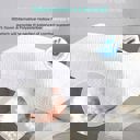 White King 2-Pack | Soft & Plush Fiber Fill Adjustable Cooling Sleeping Pillow