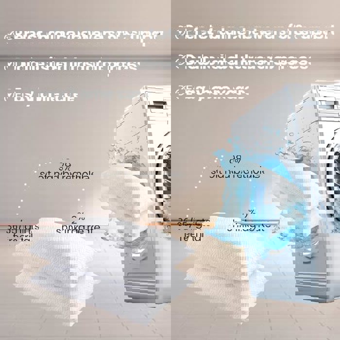 2-Pack | Soft & Plush Fiber Fill Adjustable Cooling Sleeping Pillow