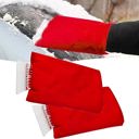 Red Insulated Ice Scraper Glove