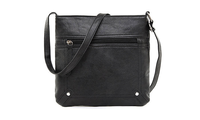 Unisex Leather Cross�Body Messenger Bag