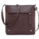 Chocolate Unisex Leather Cross�Body Messenger Bag