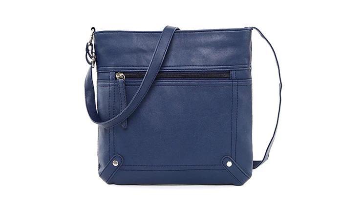 Unisex Leather Cross�Body Messenger Bag