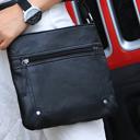  Unisex Leather Cross�Body Messenger Bag