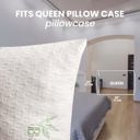  2-Pack | Soft & Plush Fiber Down Alternative Rayon from Bamboo Pillow