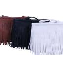  Women's Fringed Cross-Body Multifunctional Everyday Use Tassel Bag