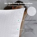  2-Pack | Soft & Plush Fiber Fill Adjustable Cooling Sleeping Pillow 