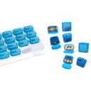 Blue 31 Day Monthly Pill Organizer Set of 2