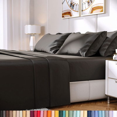Hotel Luxury 2000 Series 6-Piece Rayon from Bamboo Cooling Bed Sheet Set