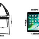  Clear Crossbody Bag Purse – Stadium Approved with Adjustable Strap for Men and Women