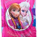 Pink  Frozen Plush Queen Blanket – Cozy Comfort – 6 Unique Styles