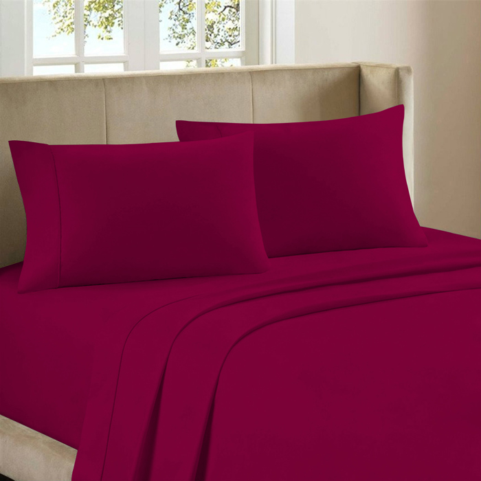 Ultra-Soft 4-Piece Luxury Bamboo Rayon Blend Sheet Collection