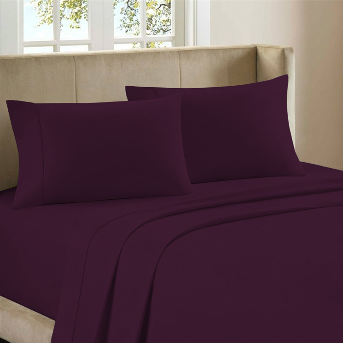 Ultra-Soft 4-Piece Luxury Bamboo Rayon Blend Sheet Collection