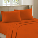 Navajo Orange Queen Ultra-Soft 4-Piece Luxury Bamboo Rayon Blend Sheet Collection