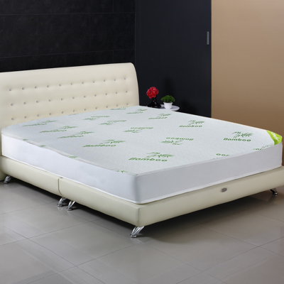 Premium Bamboo & Terry Cloth Fitted Mattress Leak Protector (80" x 60")