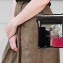  Clear Crossbody Bag Purse – Stadium Approved with Adjustable Strap for Men and Women