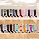  6-Pair :Medical Patterned All-Day Compression Socks