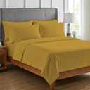 Honey Full/Double Ultra-Soft 6-Piece Microfiber Sheet Set – Lightweight, Wrinkle-Free, Deep Pocket Bedding for All Bed Sizes