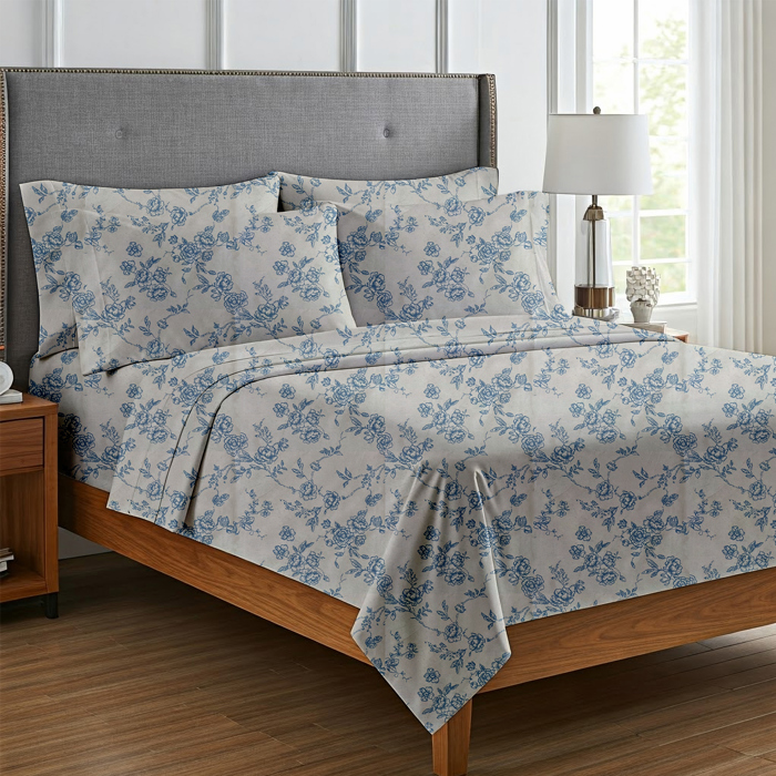 Ultra-Soft 6-Piece Microfiber Sheet Set – Lightweight, Wrinkle-Free, Deep Pocket Bedding for All Bed Sizes