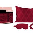 Magentaverse Silky Satin Cozy Comfortable Blush Sleep Set for Restful Sleep and Radiant Skin.