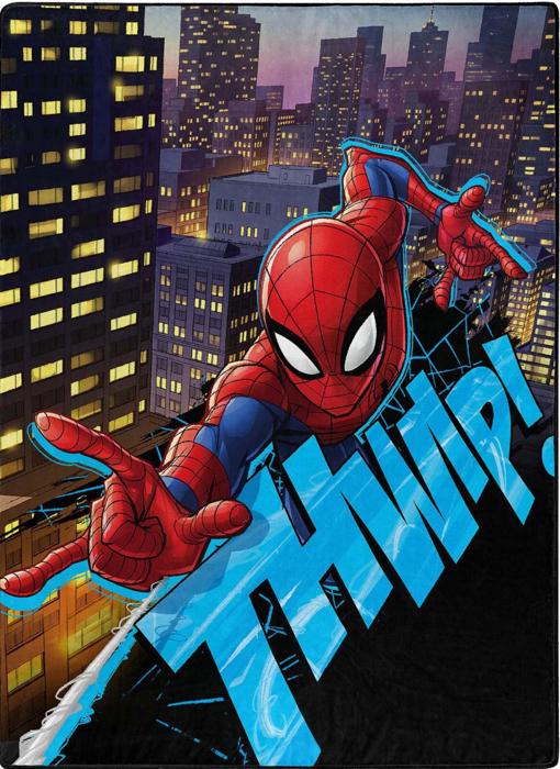 Spider-Man Queen Blanket – Ultra Soft Plush Throw, Easy to Wash