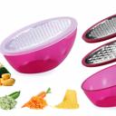  Multi-Purpose Grater and Zester with Storage Box and Lid