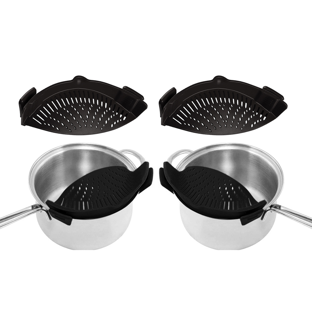 Heat Resistance Silicone Kitchen Strainer | 2 Colors