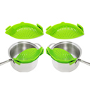 Gray Heat Resistance Silicone Kitchen Strainer | 2 Colors