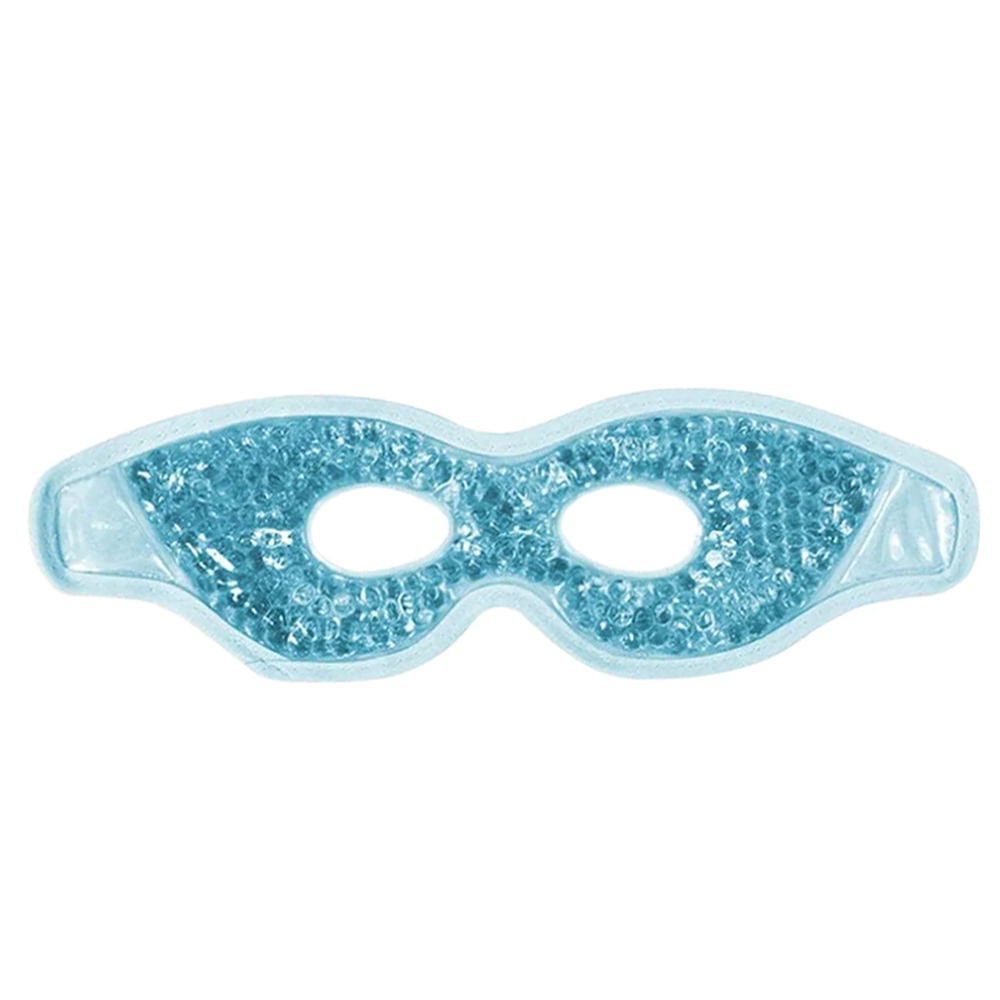 Reusable Gel Bead Eye Mask for Hot/Cold Therapy - Ideal for Headaches, Puffiness, Migraines, Stress Relief, Skin Care, and Dry Eyes