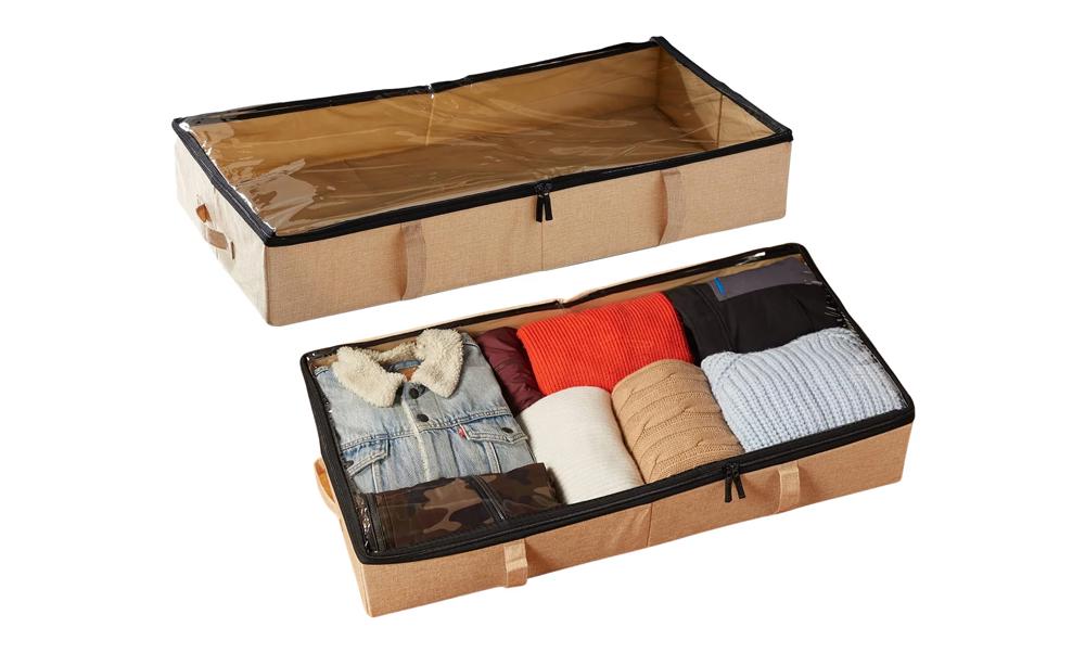 Collapsible High-Capacity Under Bed Storage Bag