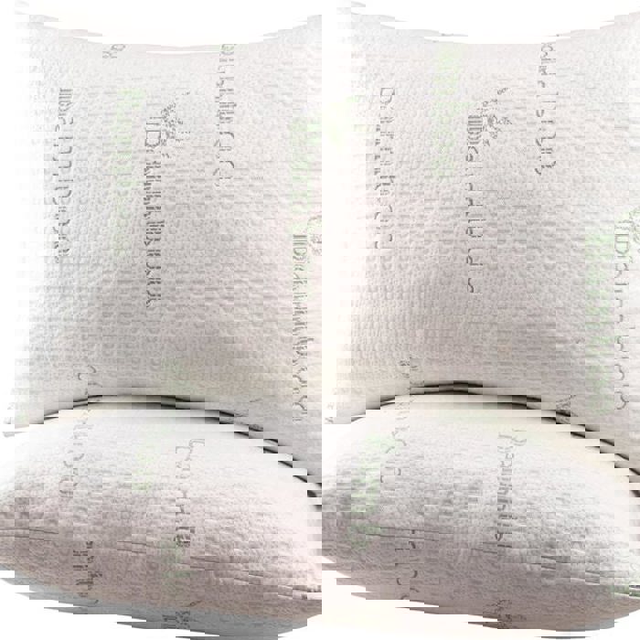 2-Pack | Soft & Plush Fiber Down Alternative Rayon from Bamboo Sleeping Pillow