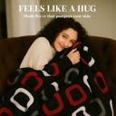 Queen Black & Red Plush Queen Size Blanket – Ultra Soft & Warm, Cool Boys Design