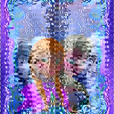 Frozen Queen of the North Sherpa Throw - Disney Purple Edition