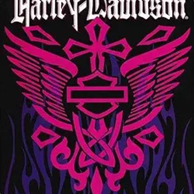 Harley-Davidson Legacy Blanket - Rising Cross Design