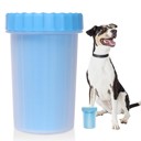 Adult Portable Silicone Pet Dog Cat Paw Feet Cleaning Brush Bottle