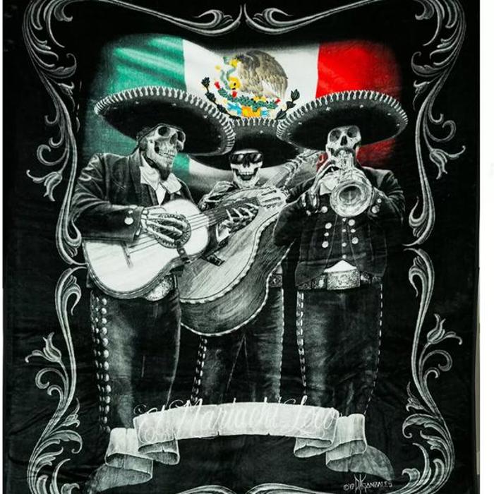 Mexican Mariachi Queen Plush Blanket – Ultra-Soft, Warm & Comfortable Throw