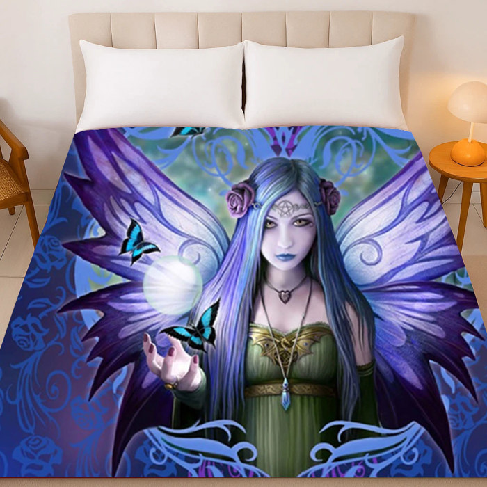 Mythical Plush Queen Blanket Mystic Aura 2 Edition