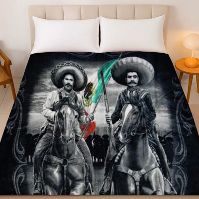 Mexican Revolution Queen Size Blanket – Plush, Warm & Luxuriously Soft