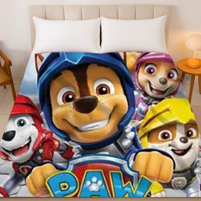Paw Patrol Cozy Plush Blanket � Durable, Easy Care & Kid-Friendly