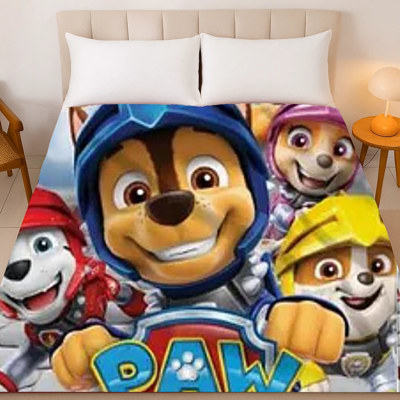 Paw Patrol Cozy Plush Blanket � Durable, Easy Care & Kid-Friendly