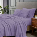 Lilac California King Ultra-Luxury 1800 Series Soft & Cooling Bamboo Blend Sheet Set