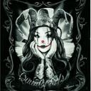 Queen Queen of Fools Blanket – Day of the Dead Inspired Plush Throw – Cozy Queen Size