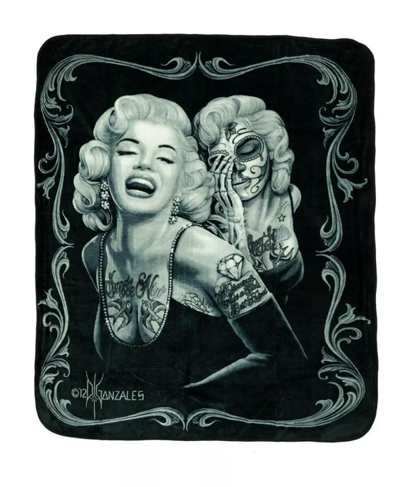 Marilyn Monroe Queen Size Blanket – Plush, Very Soft & Stylish Throw