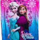 PINK  Frozen Plush Queen Blanket – Cozy Comfort – 6 Unique Styles