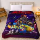  Slashin Machine Horror Blanket - Plush Queen Size Throw