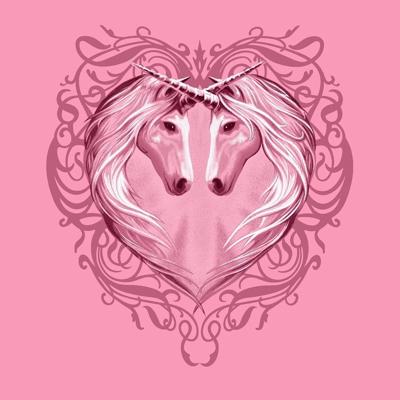 Unicorn Heart Plush Blanket – Ultra Soft Queen Size