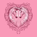 Queen Unicorn Heart Plush Blanket – Ultra Soft Queen Size